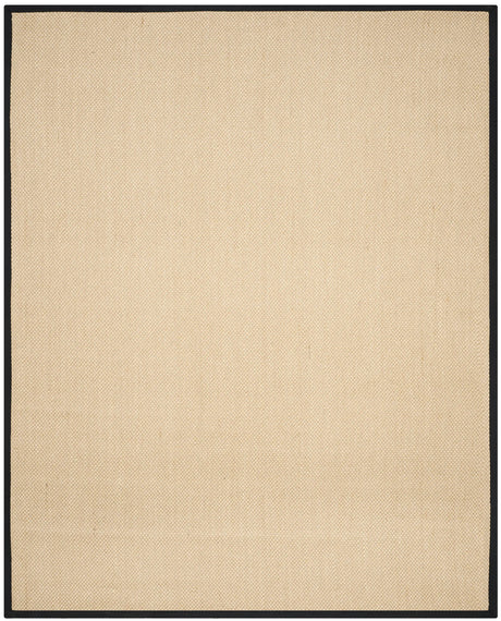 Safavieh Natural Fiber 10'-0" x 14'-0" Rug in Maize / Black