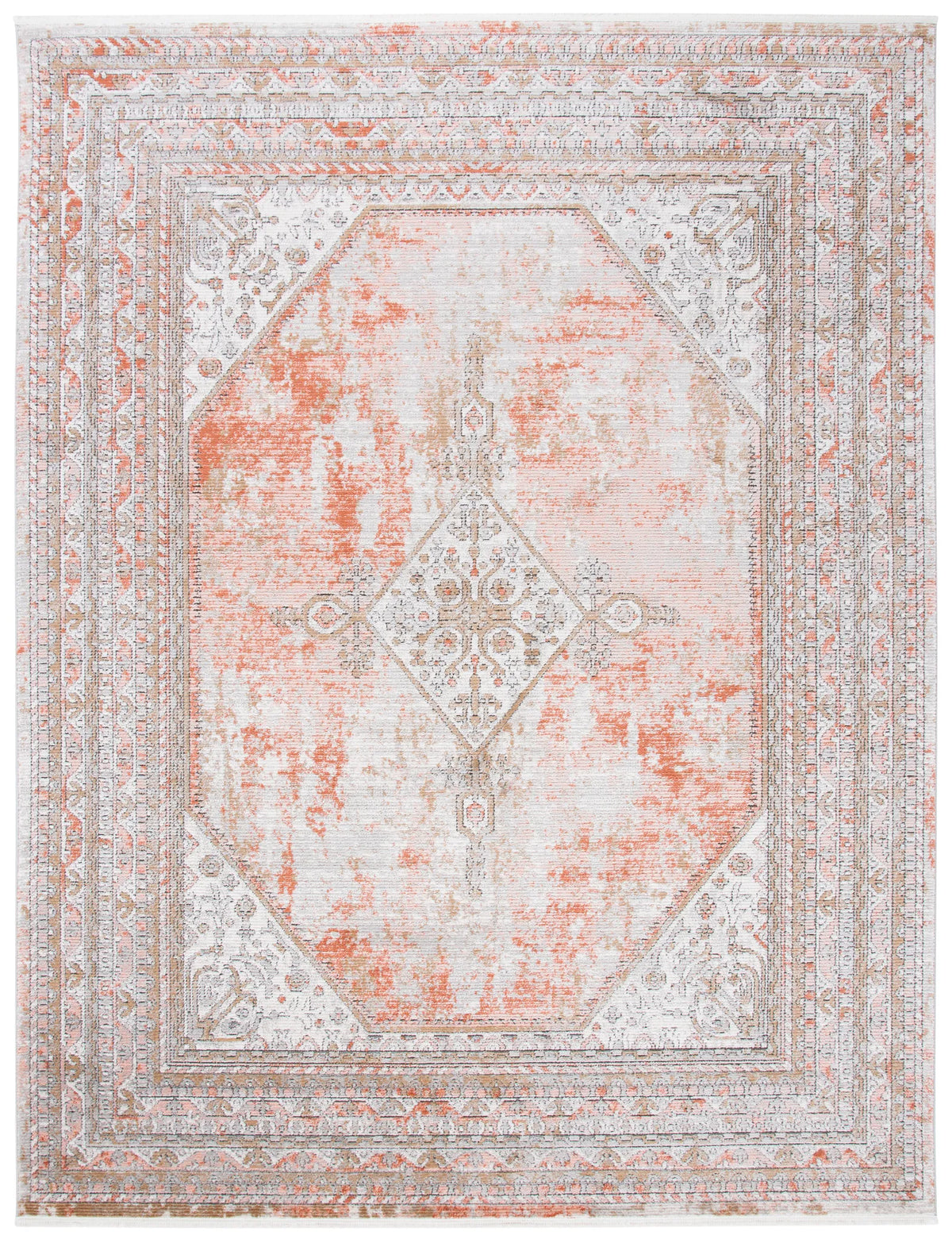 Safavieh Shivan 10'-0" x 14'-0" Rug in Rose / Grey