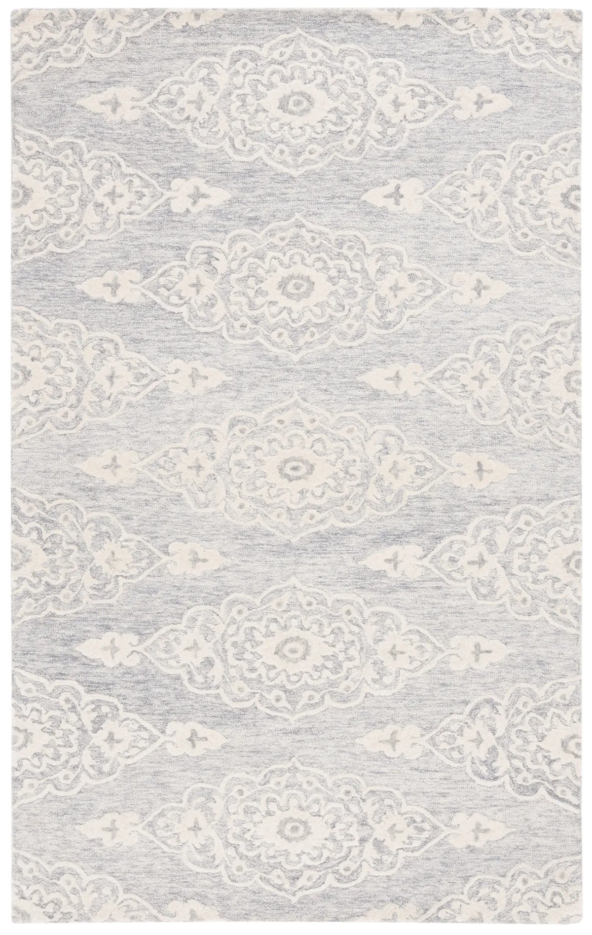 Safavieh Ebony 4'-0" x 6'-0" Rug in Ivory / Grey