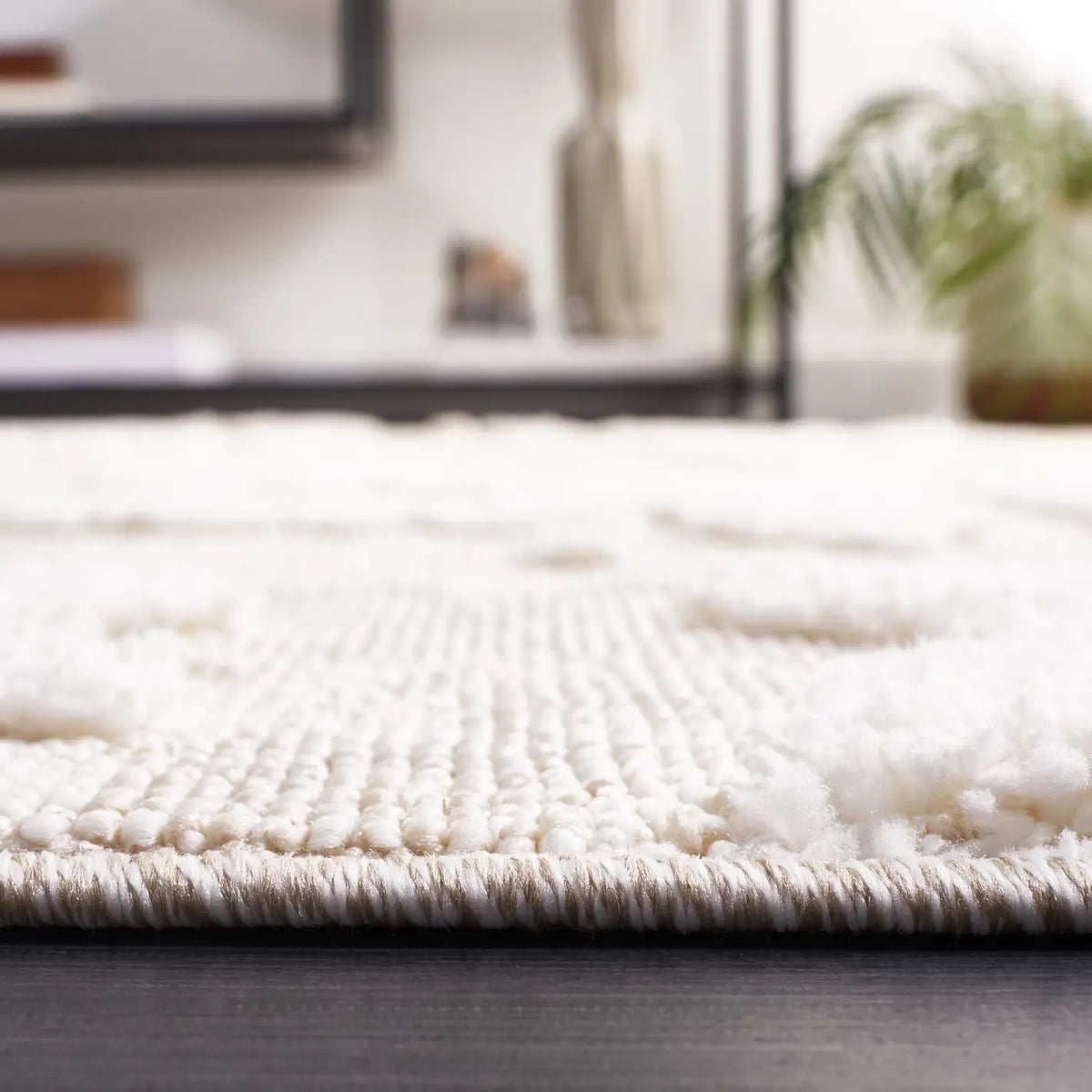 Safavieh Trends 4'-0" x 6'-0" Rug in Beige / Ivory