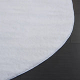 Safavieh Faux Rabbit Fur 5'-0" x 7'-0" Rug in Ivory