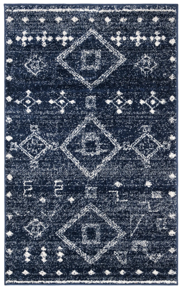 Safavieh Adirondack 3'-0" x 5'-0" Rug in Navy / Silver
