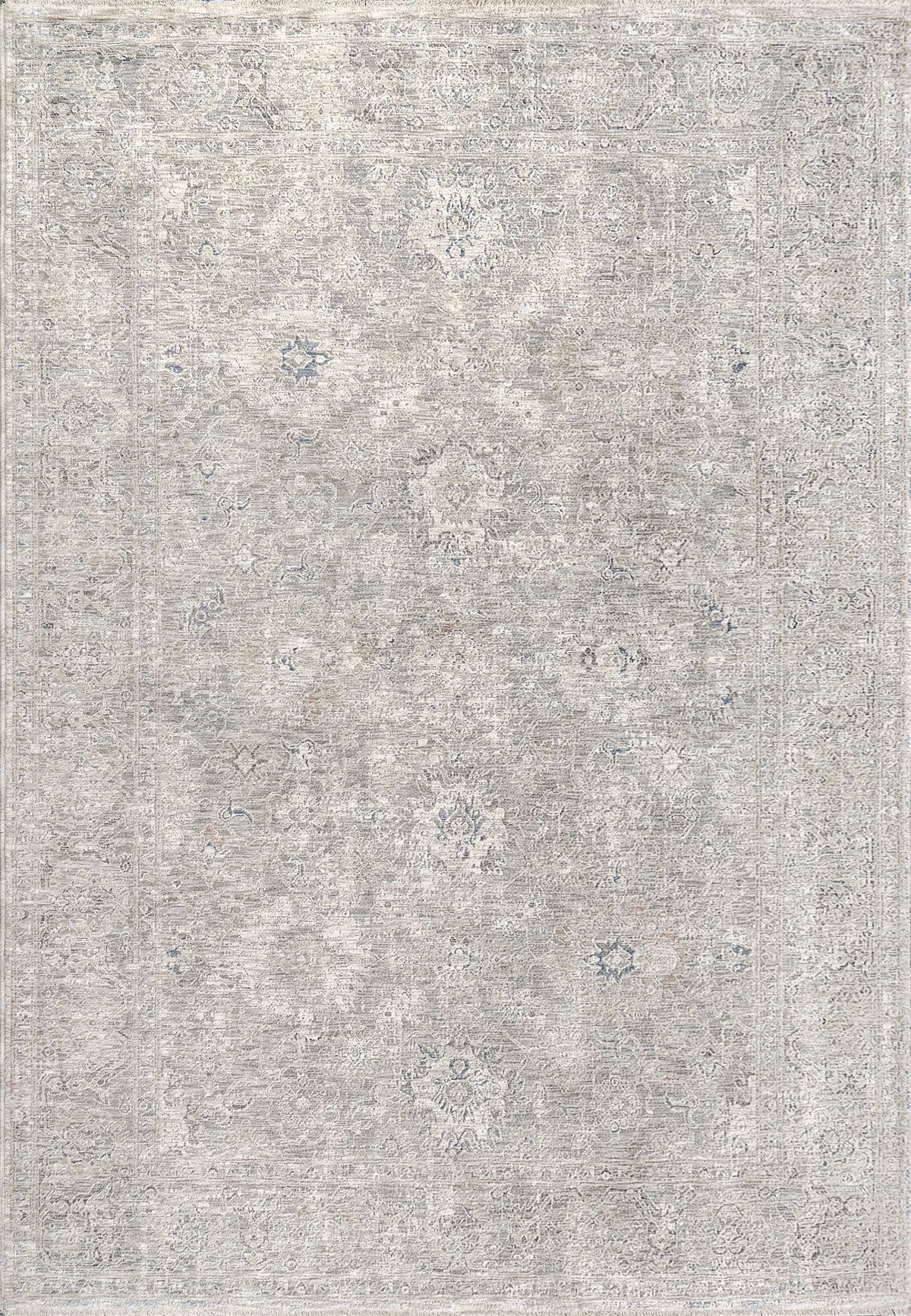 Dynamic Rugs Dharma 12041 Power Loomed Transitional Light Beige/Grey Rug - Rectangular