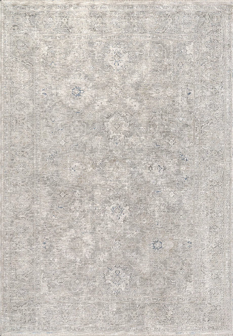 Dynamic Rugs Dharma 12041 Power Loomed Transitional Light Beige/Grey Rug - Rectangular