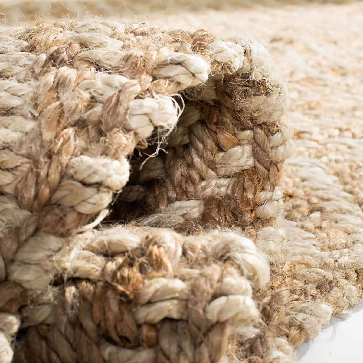 Safavieh Natural Fiber 4'-0" x 6'-0" Rug in Bleach / Natural