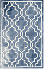 Safavieh Dip Dye 2'-0" x 3'-0" Rug in Navy / Ivory