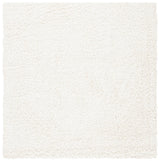Safavieh Venus Shag 500 6'-7" x 6'-7" Rug in Ivory