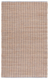 Safavieh Natural Fiber 4'-0" x 6'-0" Rug in Natural / Grey