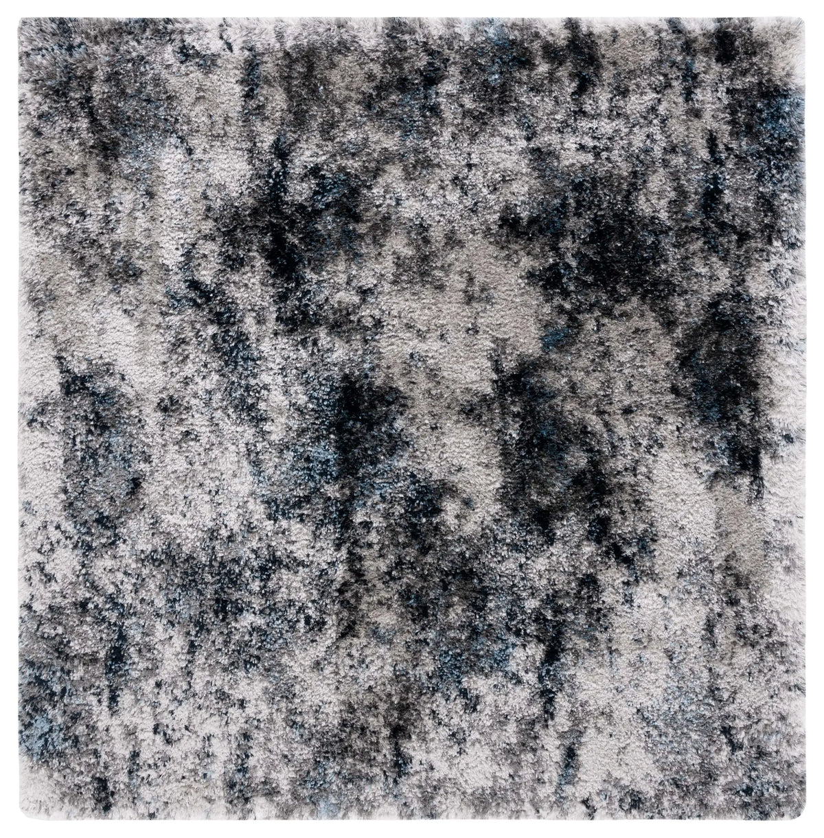 Safavieh Cloud Shag 6'-7" x 6'-7" Rug in Grey / Blue