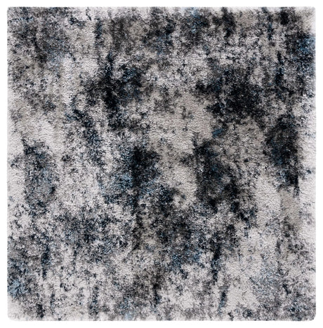 Safavieh Cloud Shag 6'-7" x 6'-7" Rug in Grey / Blue