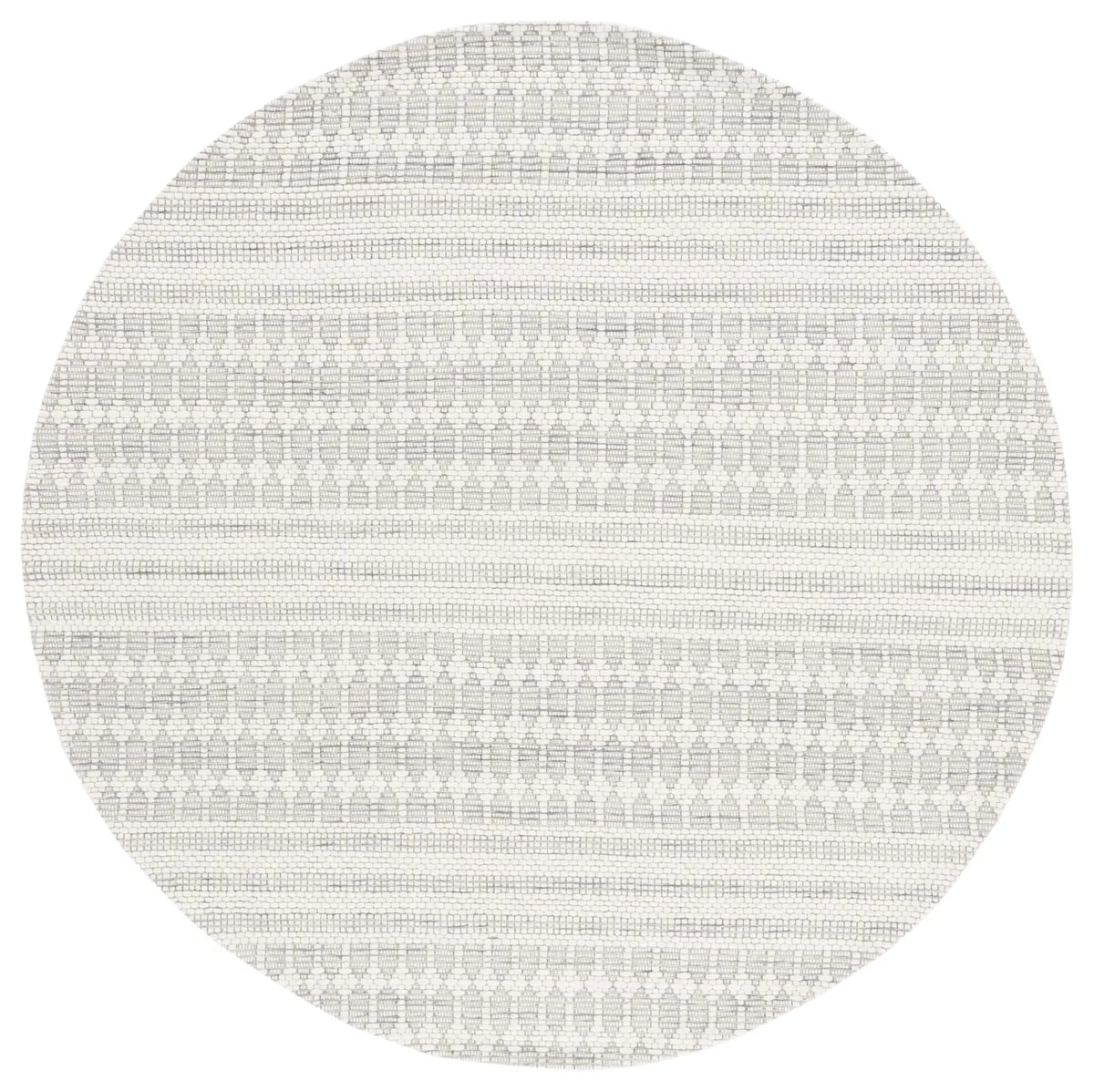 Safavieh Marbella 6'-0" x 6'-0" Rug in Grey / Ivory