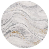 Safavieh Palma 5'-3" x 5'-3" Rug in Beige / Light Grey