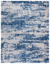 Safavieh Berber Shag 200 10'-0" x 14'-0" Rug in Beige / Blue