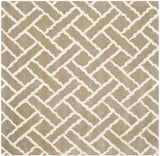 Safavieh Chatham 5'-0" x 5'-0" Rug in Beige / Ivory
