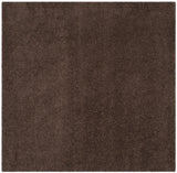 Safavieh Sgl-Laguna Shag 6'-7" x 6'-7" Rug in Brown