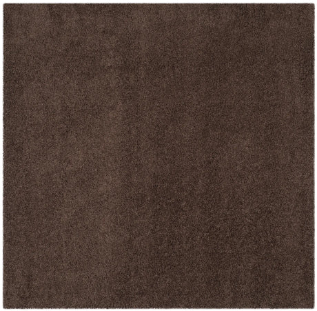 Safavieh Sgl-Laguna Shag 6'-7" x 6'-7" Rug in Brown