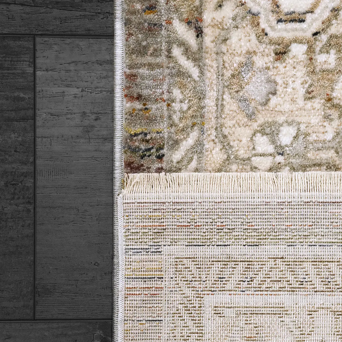 Dynamic Rugs Octo 6901 Cream/Multi Rug - Corner