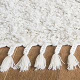 Safavieh Pro Lux Shag 400 10'-0" x 14'-0" Rug in Cream / Blue