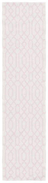 Safavieh Martha Stewart 2'-0" x 8'-0" Rug in Pink / Ivory