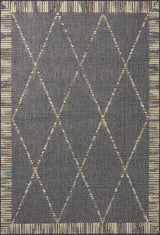 Loloi Rainier Rai-09 Slate/Multi Rug - main flat