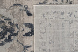 Dynamic Rugs Castilla 3530 Grey / Blue Rugs - Corner