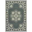 Oriental Weavers Sphinx Marina 7764E Grey / Ivory Rugs - main flat