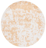 Safavieh Rumi Shag 6'-7" x 6'-7" Rug in Gold / Ivory