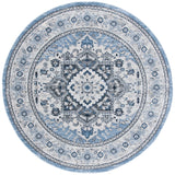 Safavieh Charleston 6'-7" x 6'-7" Rug in Blue / Grey