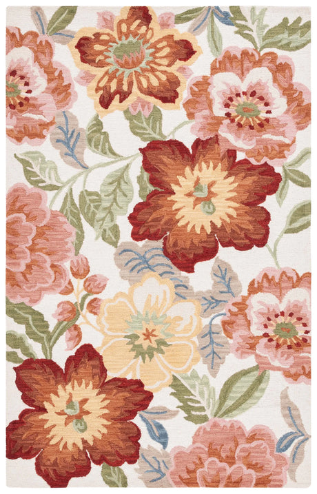 Safavieh Chelsea 4'-0" x 6'-0" Rug in Ivory / Pink