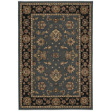 Oriental Weavers Sphinx Ariana 623h3 Blue / Black Rugs - main flat