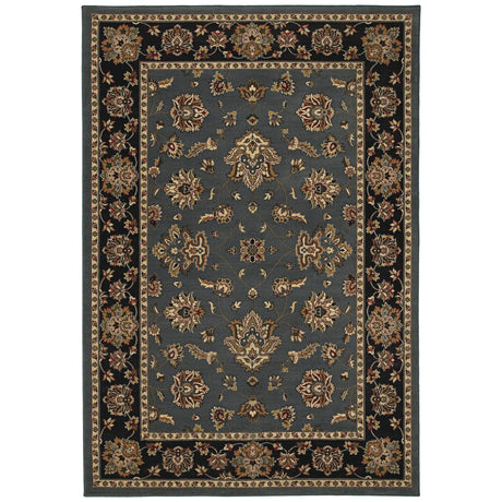 Oriental Weavers Sphinx Ariana 623h3 Blue / Black Rugs - main flat