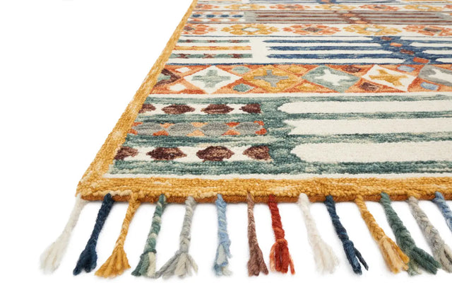 Loloi Zharah Zr-08 Santa Fe Spice Rugs - rug corner