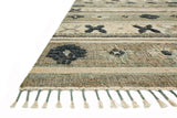Loloi Owen Ow-01 Aqua / Ink Rugs - rug corner