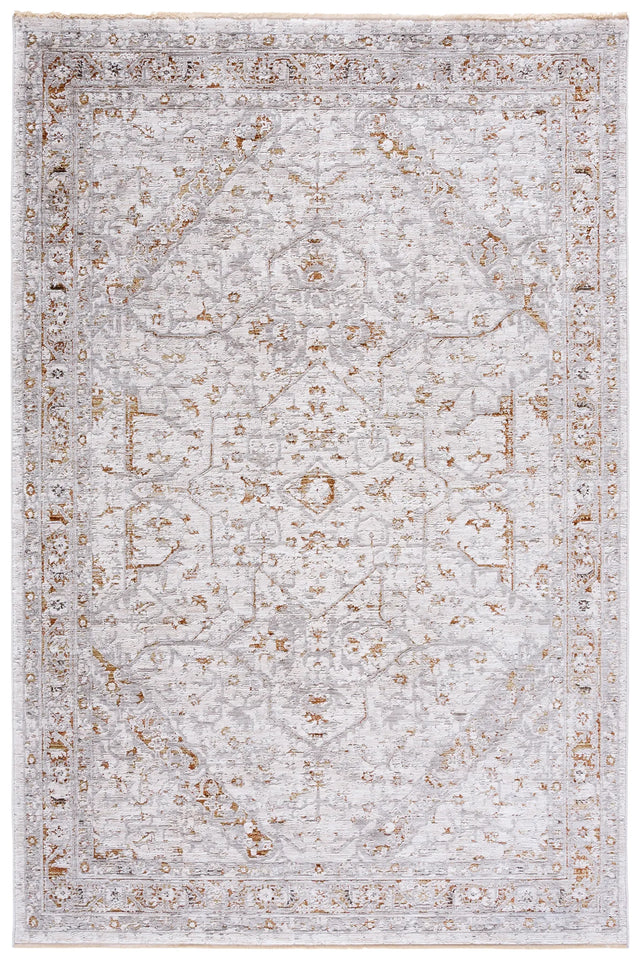Safavieh Garnet 5'-3" x 7'-6" Rug in Ivory / Grey Rust