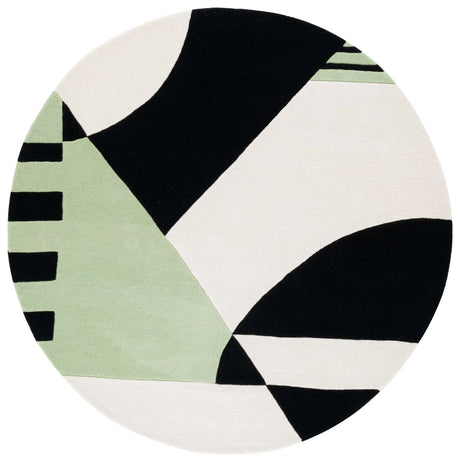 Safavieh Rodeo Drive 6'-0" x 6'-0" Rug in Black / Green