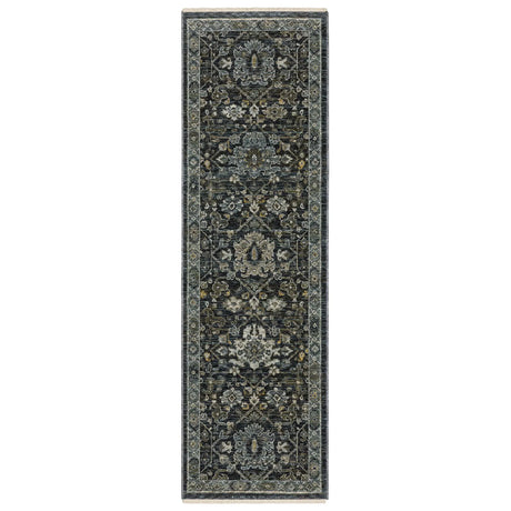 Oriental Weavers Sphinx Aberdeen 533K1 Blue/ Blue Rugs - runner