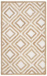 Safavieh Cape Cod 3'-0" x 5'-0" Rug in Natural / Ivory
