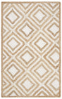 Safavieh Cape Cod 3'-0" x 5'-0" Rug in Natural / Ivory