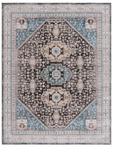 Safavieh Cornelia 200 8'-0" x 10'-0" Rug in Blue / Charcoal