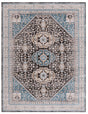 Safavieh Cornelia 200 8'-0" x 10'-0" Rug in Blue / Charcoal