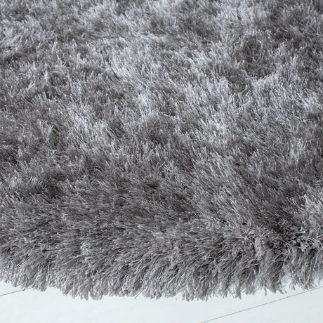 Safavieh Vegas Shag 5'-0" x 5'-0" Rug in Grey