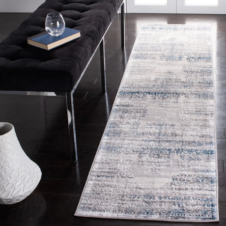Safavieh Amelia 2'-0" x 8'-0" Rug in Grey / Blue