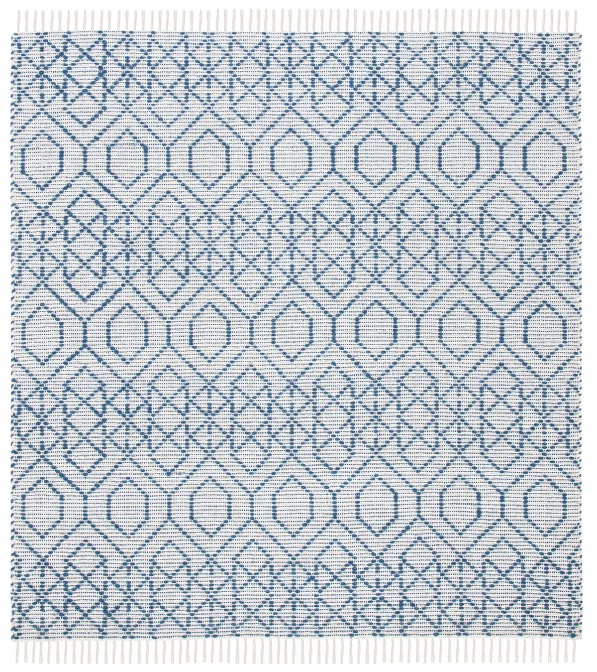 Safavieh Montauk 6'-0" x 6'-0" Rug in Navy / Beige