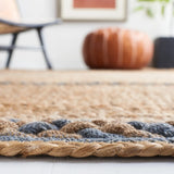 Safavieh Natural Fiber 5'-0" x 8'-0" Rug in Natural / Grey