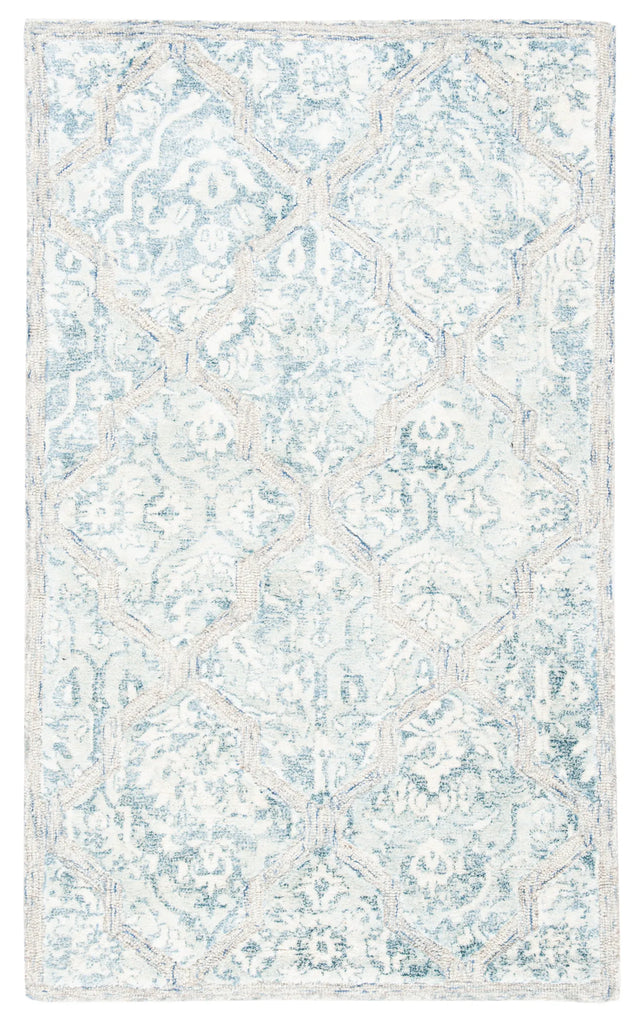 Safavieh Restoration Vintage 3'-0" x 5'-0" Rug in Blue / Ivory