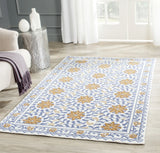 Safavieh Chelsea 3'-9" x 5'-9" Rug in Ivory / Blue