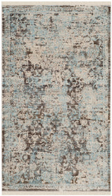 Safavieh Vintage Persian 3'-0" x 5'-0" Rug in Brown / Light Blue