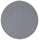 Safavieh Montauk 6'-0" x 6'-0" Rug in Blue / Black