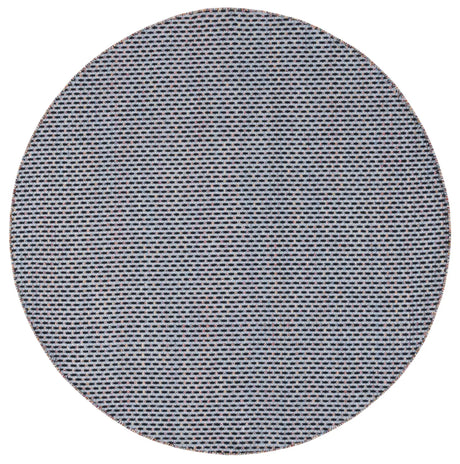Safavieh Montauk 6'-0" x 6'-0" Rug in Blue / Black