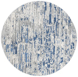 Safavieh Jasper 100 5'-0" x 5'-0" Rug in Ivory / Blue
